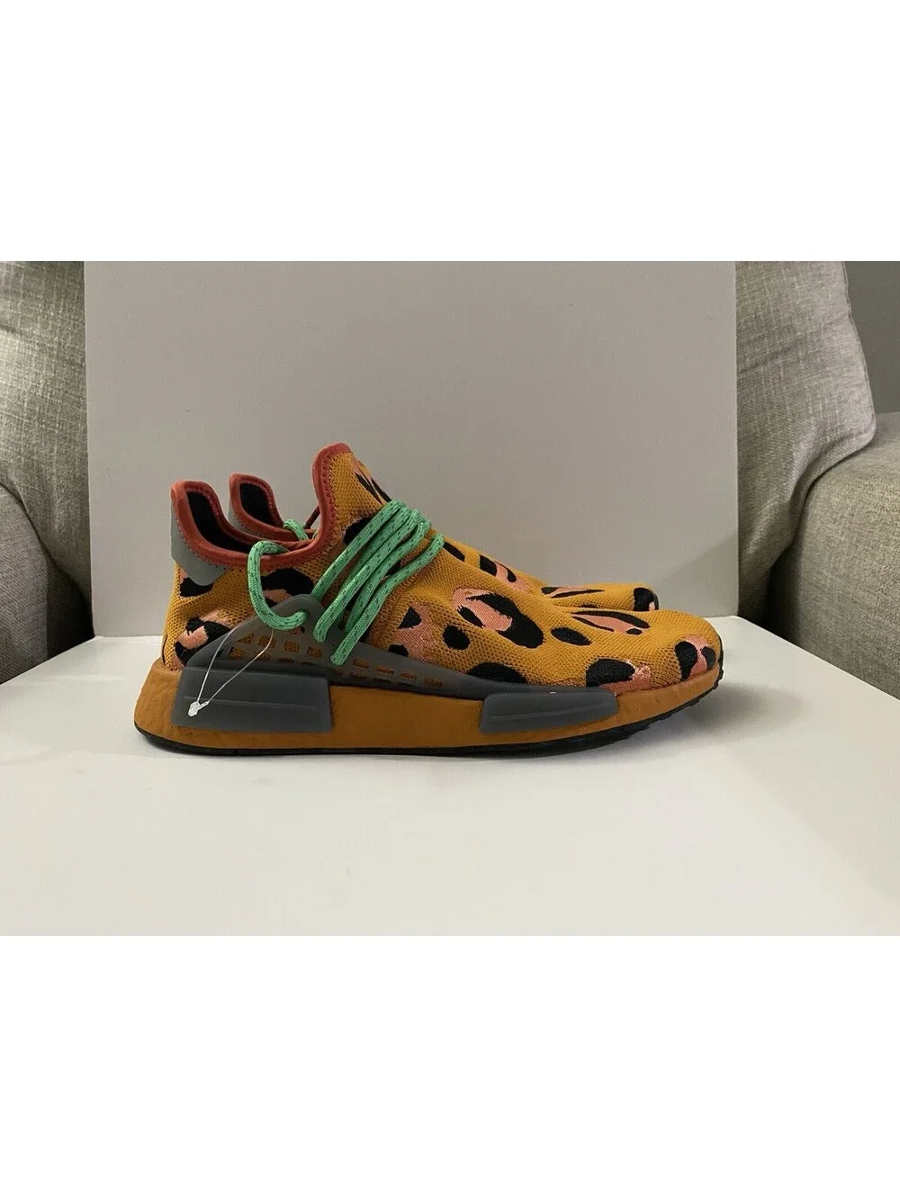 adidas Pharrell x NMD Human Race Animal Print Men’s Size 9.5 Casual Shoes GZ4439
